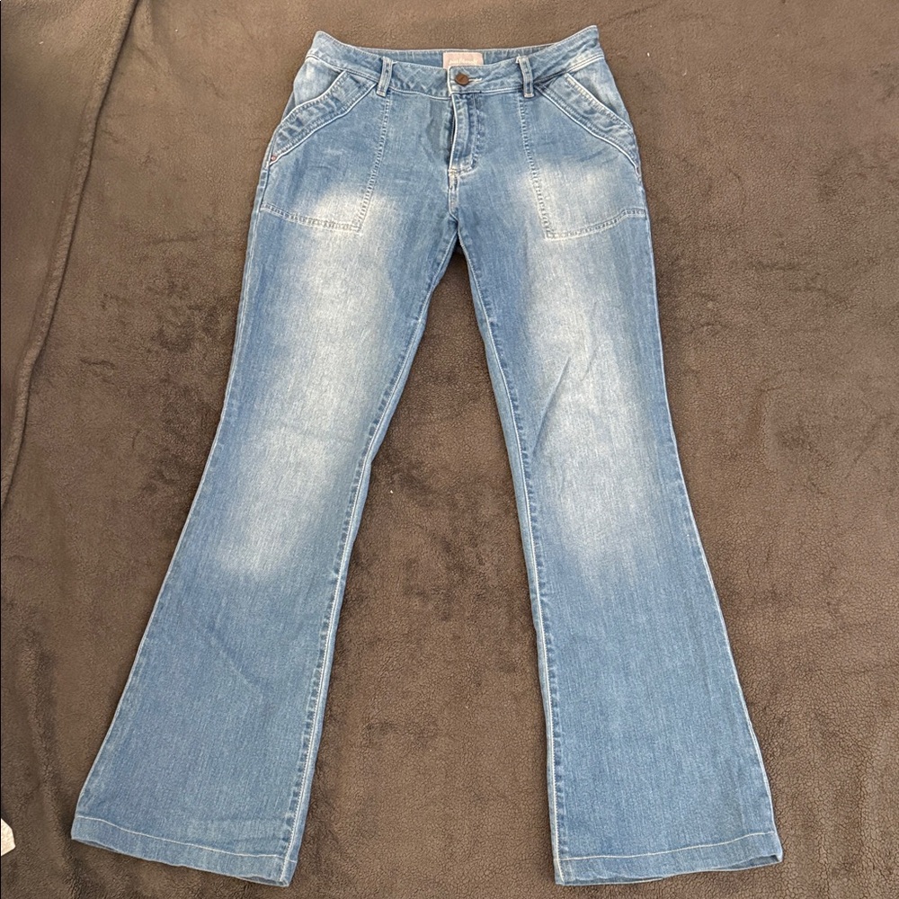 Classic Blue Flare Jeans for Women